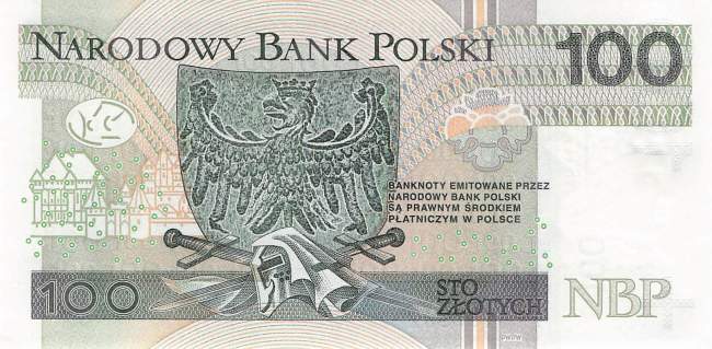 100 Zloty Polen p186b 2018